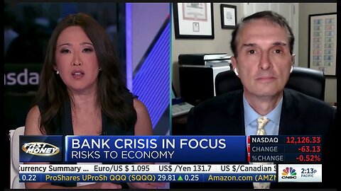 Jim Bianco joins CNBC to discuss the Bank Crisis, Bond Market Volatility & Equity Market Performance