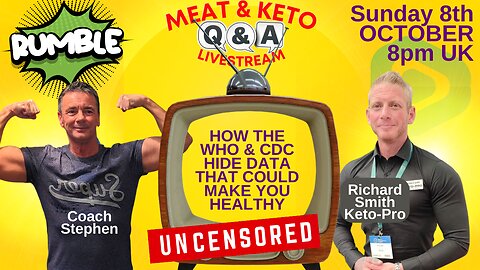 Meat & Keto Q&A: How the WHO and CDC hide data