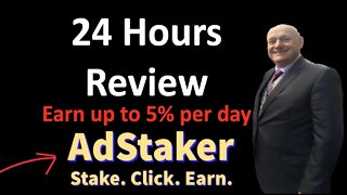 Ad Staker 24 hours earnings review