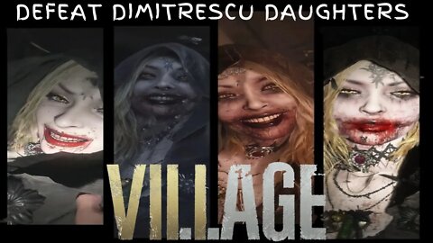 Resident Evil Village Defeat Daughters