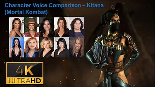 Character Voice Comparison - Kitana (Mortal Kombat)