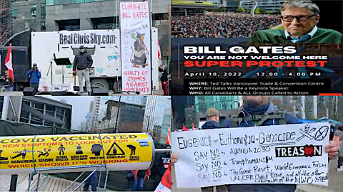 Arrest Bill Gates protests compilation MUST SEE! SPREAD!