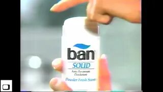Ban Solid Deodorant Commercial (1989)