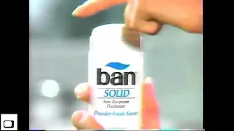 Ban Solid Deodorant Commercial (1989)