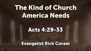 The Kind of Church America Needs