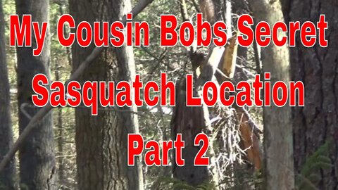 Cousin Bobs Secret Sasquatch Location Part 2