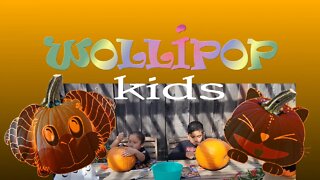 Pumpkin carving kids | Wollipop kids