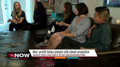 Non-profit helps people talk about prejudice