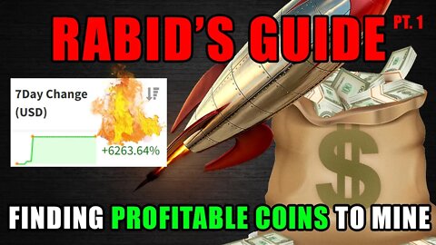 Here's How I Find PROFITABLE Coins To Mine | Part 1