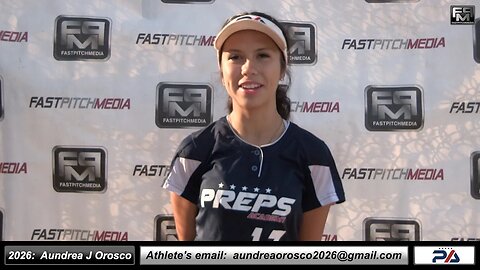 2026 Aundrea Orosco 3.2 GPA - Athletic Third Base Softball Recruiting Skills Video- Easton Preps