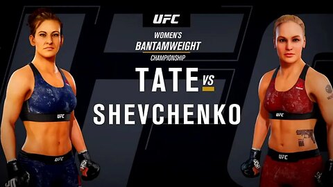 EA Sports UFC 3 Gameplay Valentina Shevchenko vs Miesha Tate