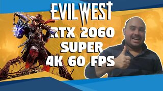 EVIL WEST: Gameplay RTX 2060 Super 60 FPS!!!!