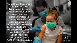DISCLOSURE - URGENT: "They poisoned all Humans in the world" with Dr. Robert Young, USA - Swiss Territory born Swiss Government Sponsored Global Crime against Humanity & Treason on United States - Swiss in U.S. Crosshairs EO 13818