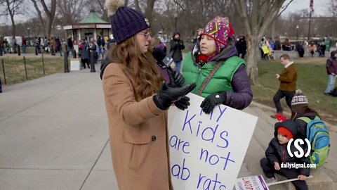 Biden Voter RIPS Vaccine Mandate