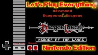 Let's Play Everything: AD&D Heroes of the Lance