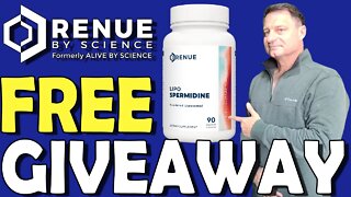 $60 Powdered Liposomal Spermidine Giveaway by RENUE by SCIENCE