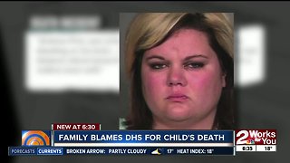 Family blames DHS for child's death