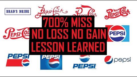 OH NO, BIG 700% MISS NOT GETTING CALLS ON $PEP PEPSI (DIDNT SHORT IT BIT SOLID LESSON LEARNED)