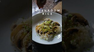 Mushroom Rice | Spontaneous Cooking ASMR #mushroom
