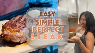 Butter-Basted Steak | Satiate Carnivore Cravings with this easy to cook method!
