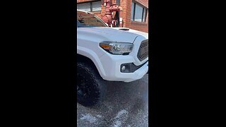 Toyota Tacoma spray wax