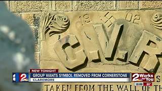 Group wants historic symbol removed