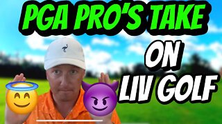 @LIV Golf versus @PGA TOUR