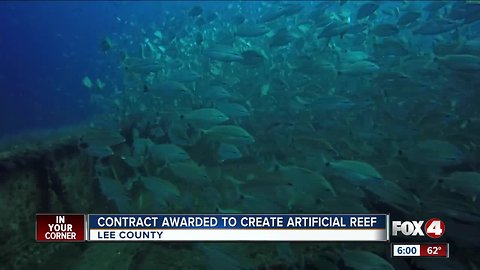 New artificial reef to be built near Redfish Pass