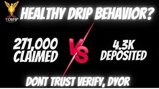 Drip Network what is healthy drip behavior 271k sold 4.7k purchased