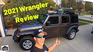 WE BOUGHT A BRAND NEW 2021 JEEP WRANGLER SPORT UNLIMITED JL - And We Love It! Walkaround and Review!