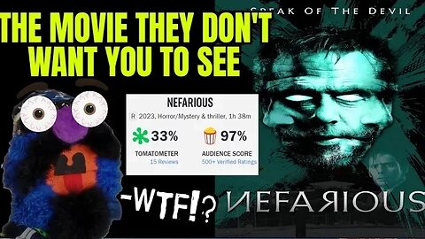 Woke Critics FREAK OUT over The Nefarious Movie | Rotten Tomatoes Ratio Says Its GOOD