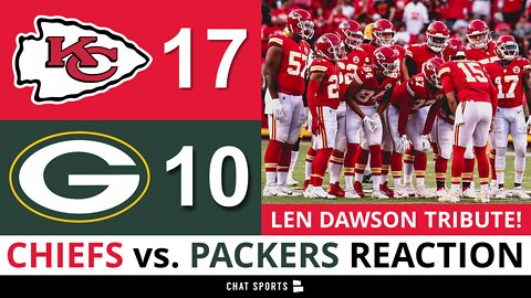 Chiefs Postgame Reaction After 17-10 Win Over Packers | Len Dawson Tribute