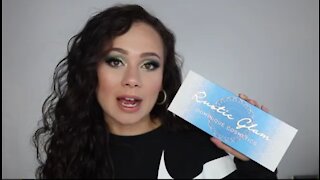 dominique cosmetics rustic glam palette review, swatches&tutoria