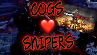 Gears Tactics Gameplay - COGS Love Snipers! (Raw Footage)