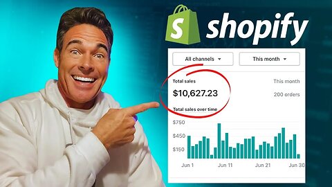 How Much Money I Made from Shopify in June 2023...🤑