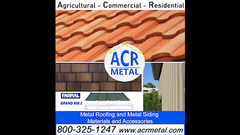 Metal Roofing styles and colors