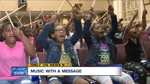 Local artist is helping children combat suicide through music