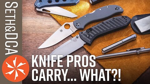 What Do Knife Pros Actually Carry?