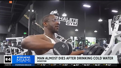 Man Nearly Dies After Drinking Cold Water At The Gym