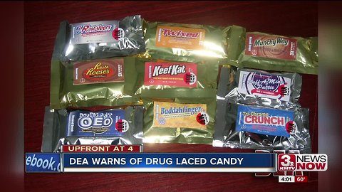 DEA issues warning about pot, meth laced candy