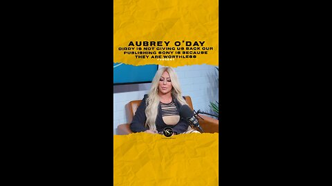 @aubreyoday @diddy is not giving us back our #publishing Sony is because they are worthless