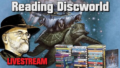 Reading Terry Pratchett's Discworld LIVESTREAM