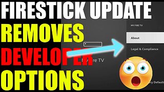 FIRESTICK UPDATE REMOVES DEVELOPER OPTIONS! SHOULD YOU UPDATE? 🤔 THIS IS HOW YOU BRING IT BACK?