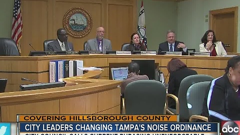 Noise ordinance violations could soon be left up to a police officer's ear