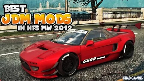 Top 10 Best Japanese car mods for NFS Most Wanted 2012.