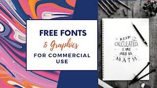 Where to Get Free Fonts and Graphics (With Commercial Use License)