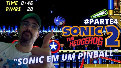 JOGANDO ATÉ ZERAR - SONIC THE HEDGEHOG 2 - MEGA DRIVE - #parte4 / Casino Night, ai vou eu