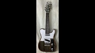 8 string Telecaster Tenor Uke conversion of kit guitar