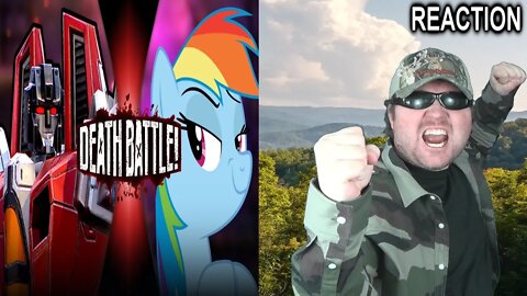 Starscream VS Rainbow Dash (Transformers VS My Little Pony) - Death Battle! REACTION!!! (BBT)