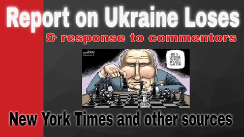 I know Putin? Ukraine Casualties & Response to Pro Ukraine Commentors